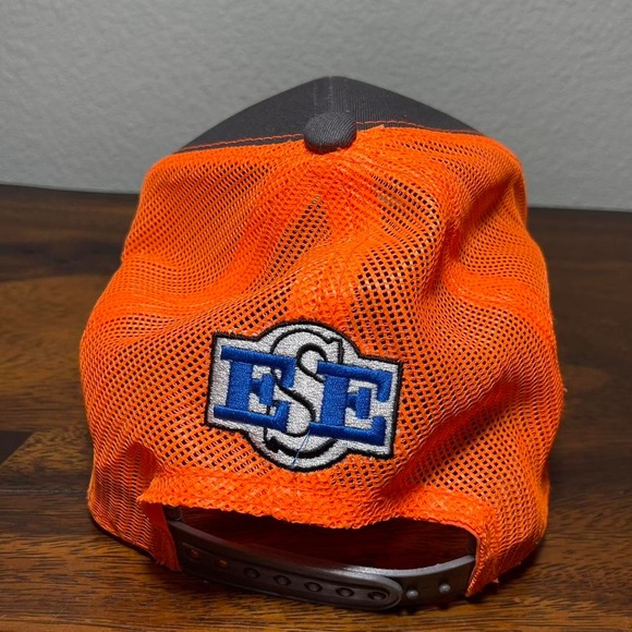 Vintage 25th annual big bass classic Orange trucker hat - Picture 2 of 3